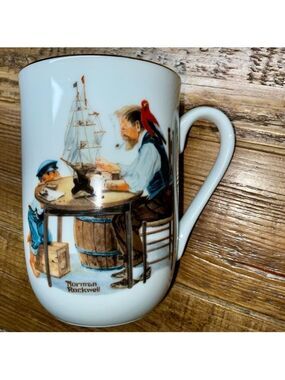 Vintage Norman Rockwell “For a Good Boy” mug in very nice condition